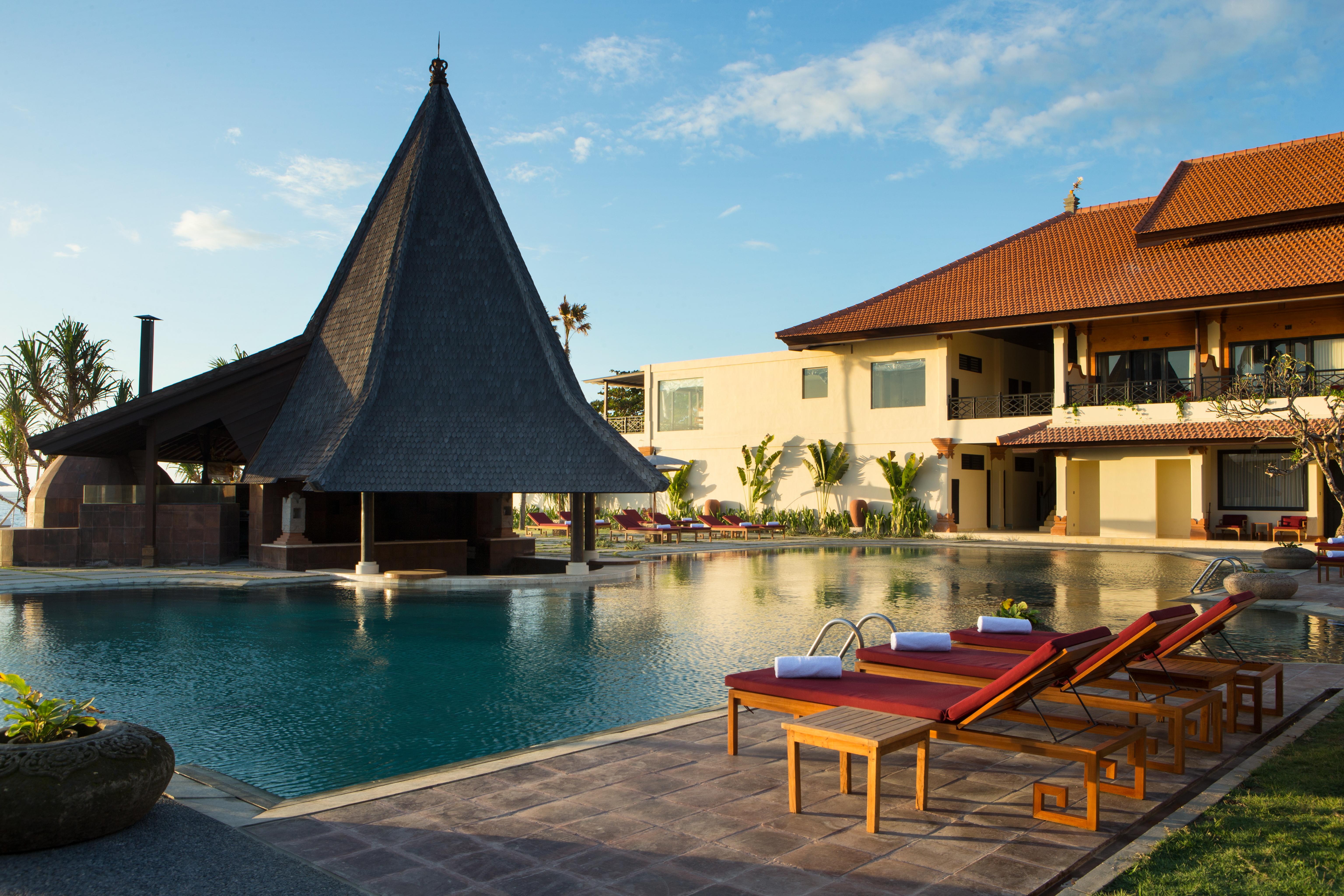 Sadara Resort Nusa Dua (Bali) Exterior foto The swimming pool at the hotel